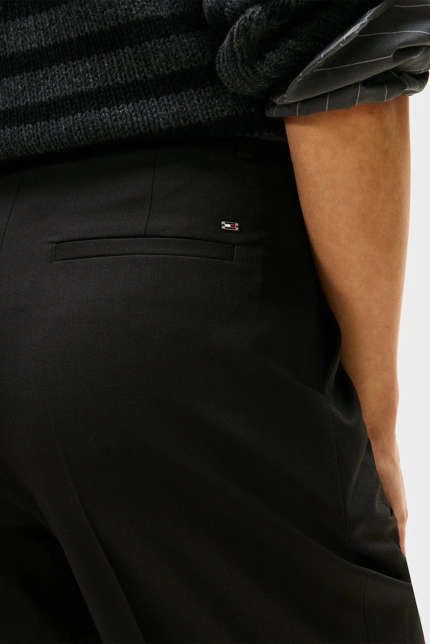 Ishton TIMELESS WOOL STRT PLEAT PANT 4