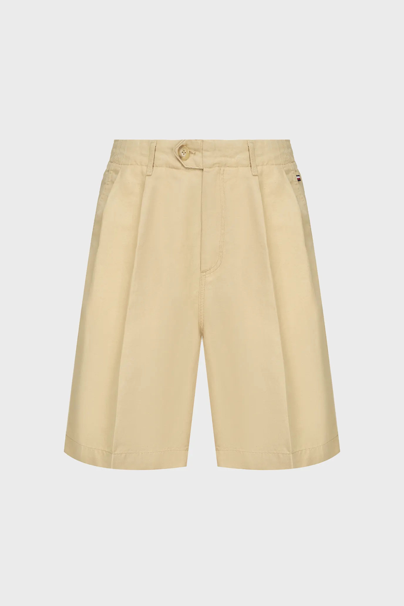 Шорты COTTON LINEN BERMUDA SHORT 1