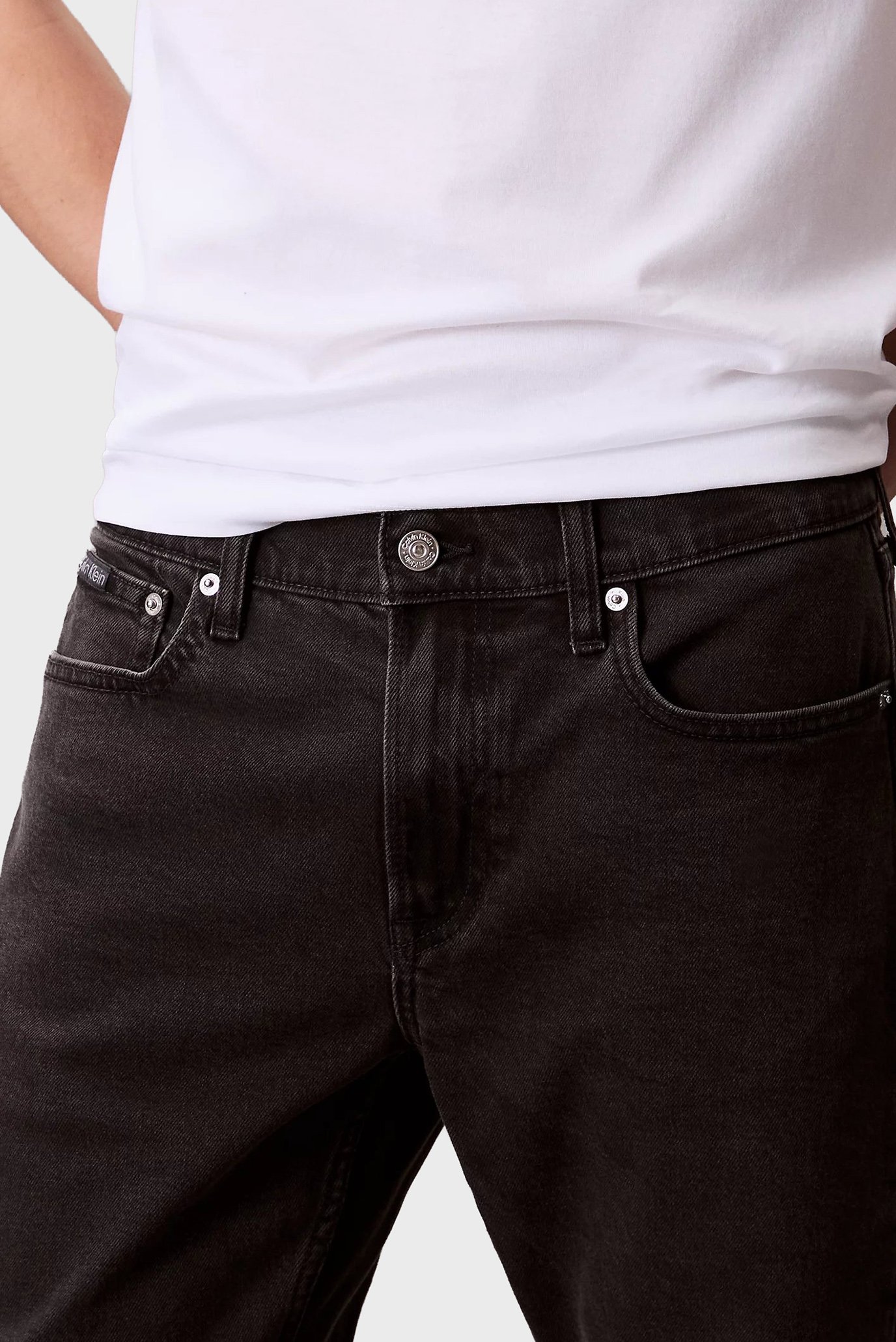 Джинсы SLIM TAPER BLACK OIL SLICK JEAN 4