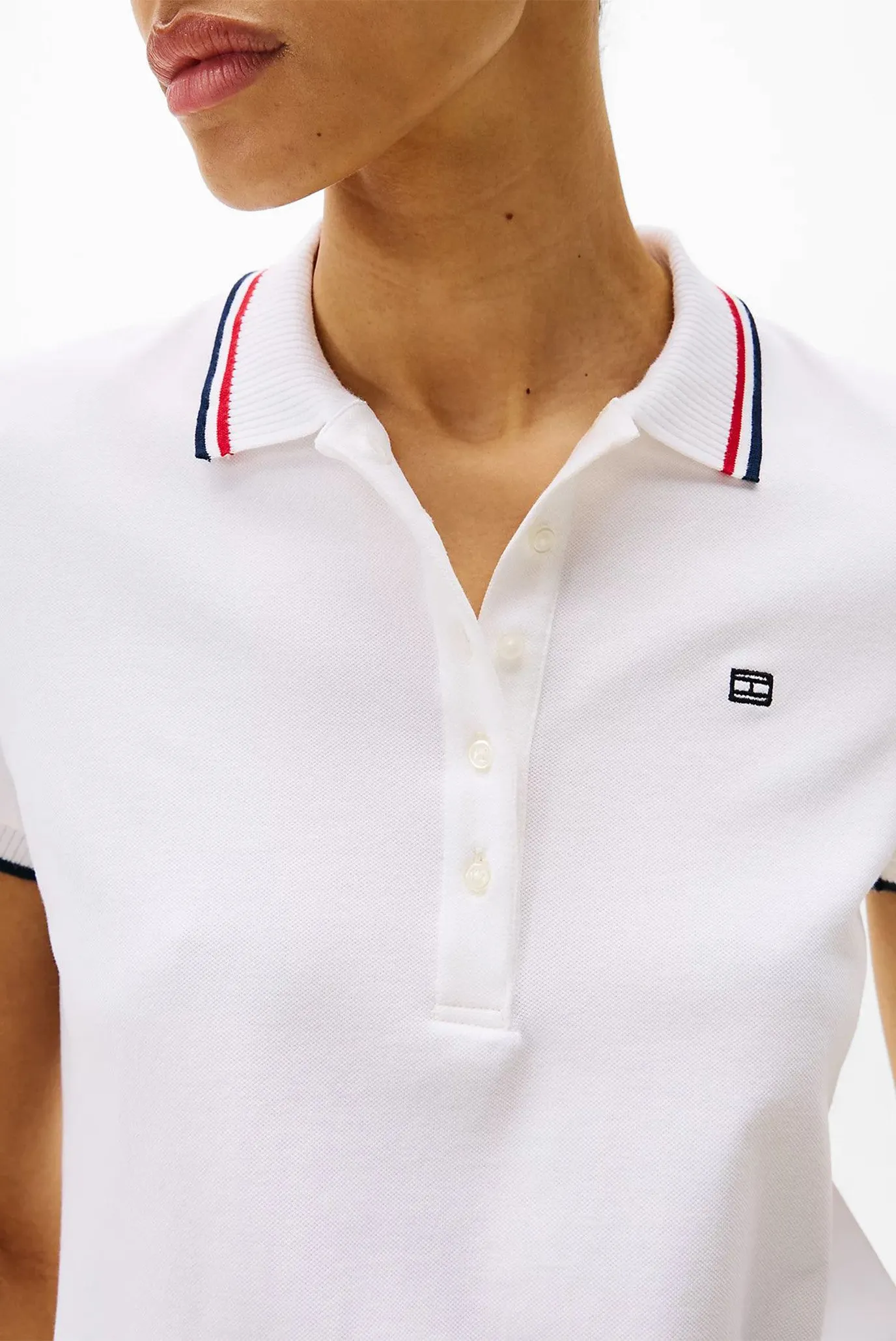 Поло FEMININE SPORTY SLIM POLO SS 4