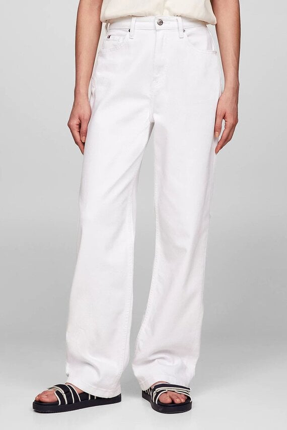 Джинсы RELAXED STRAIGHT HW WHITE Tommy Hilfiger Джинсы RELAXED STRAIGHT HW WHITE Tommy Hilfiger