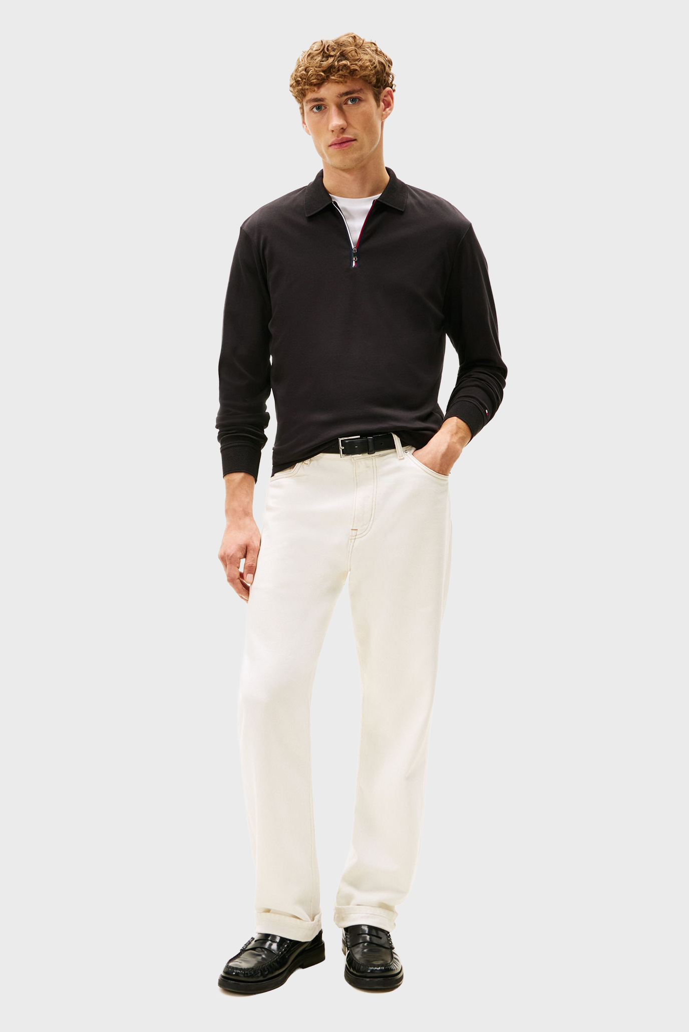 Yengi uzun polo LS ZIP INTERLOCK REG POLO 2