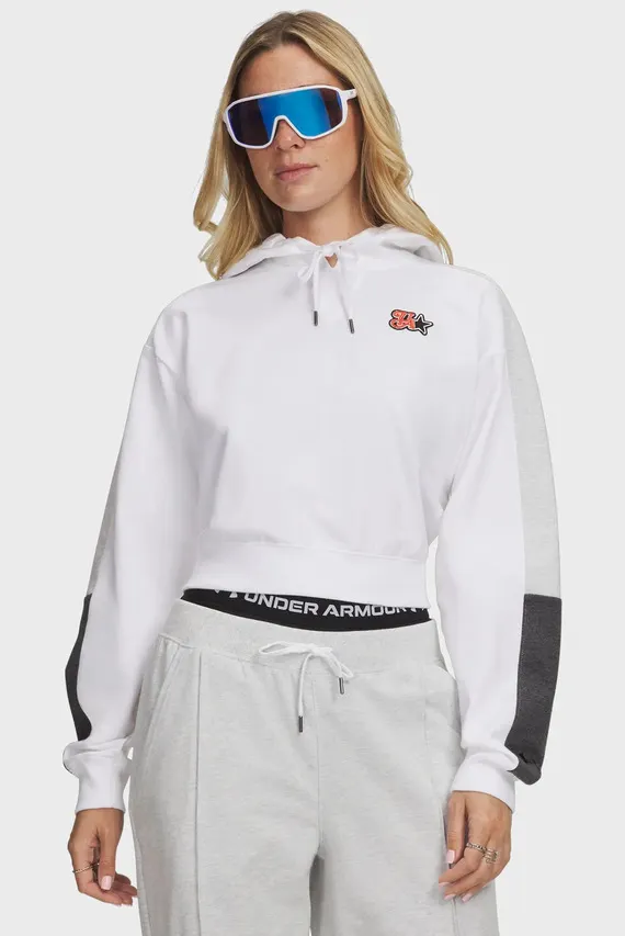 Худи/Sport Terry Trend Hoodie-WHT Under Armour