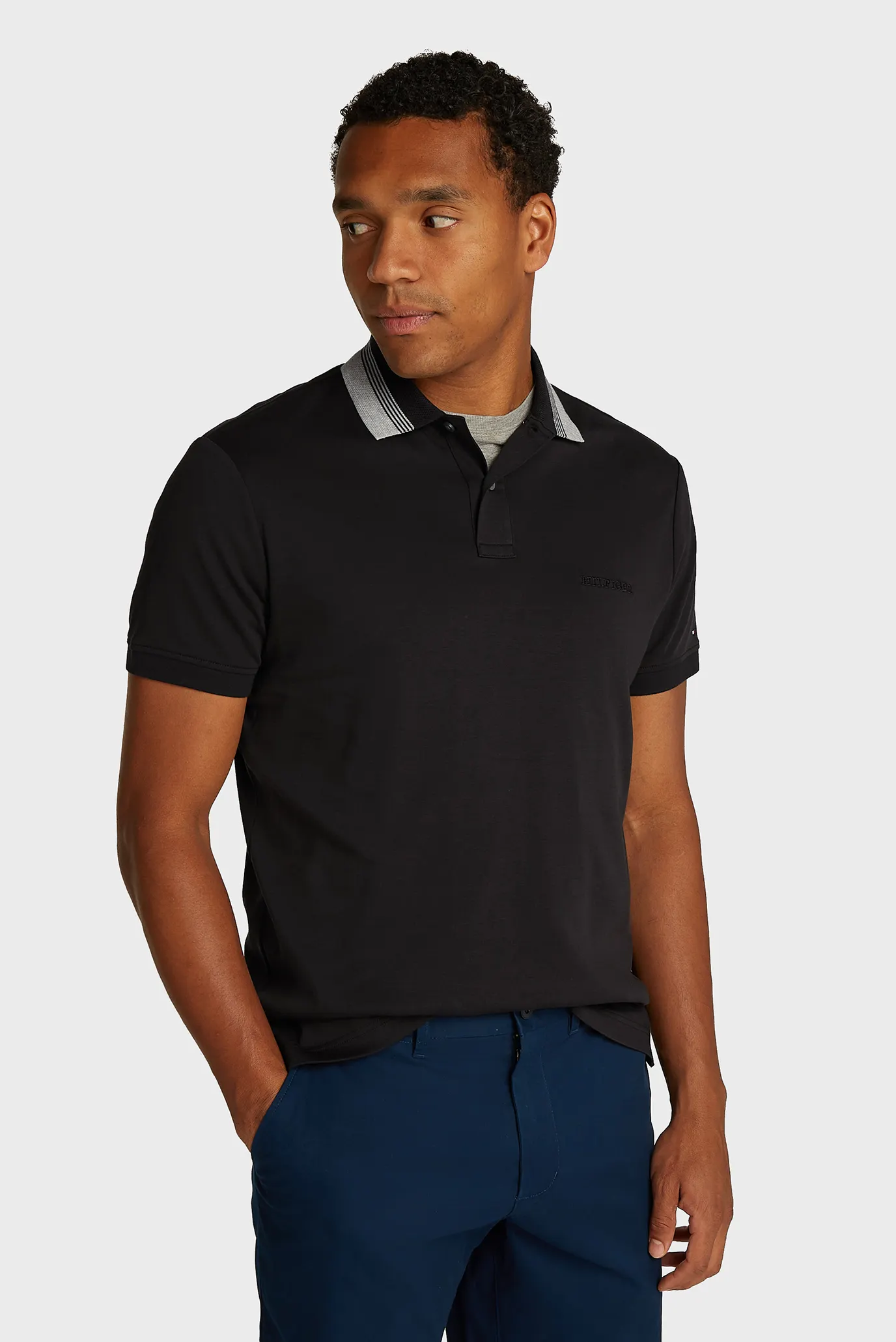 Поло INTERLOCK COLLAR DETAIL REG POLO 1