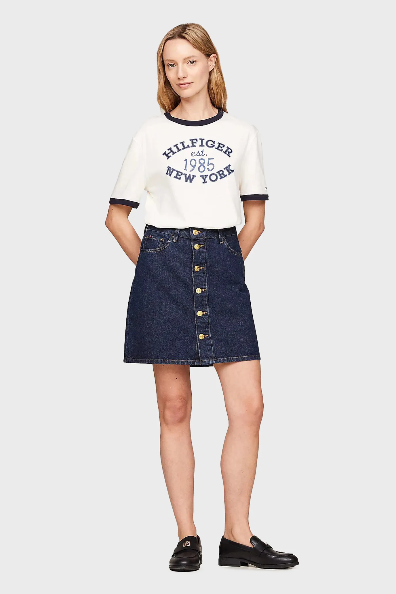 Юбка DNM MINI SKIRT HW CLER 1