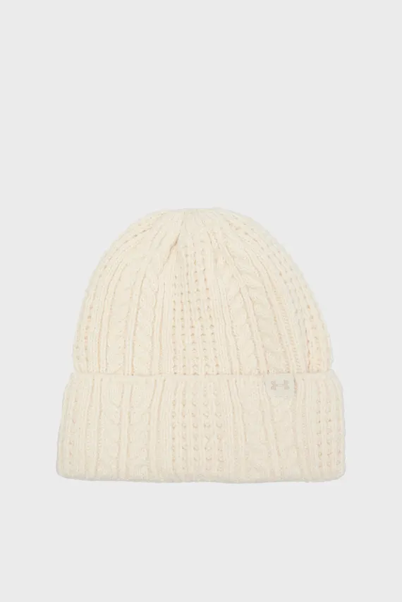 Shapka/W Halftime Cable Knit Beanie Under Armour