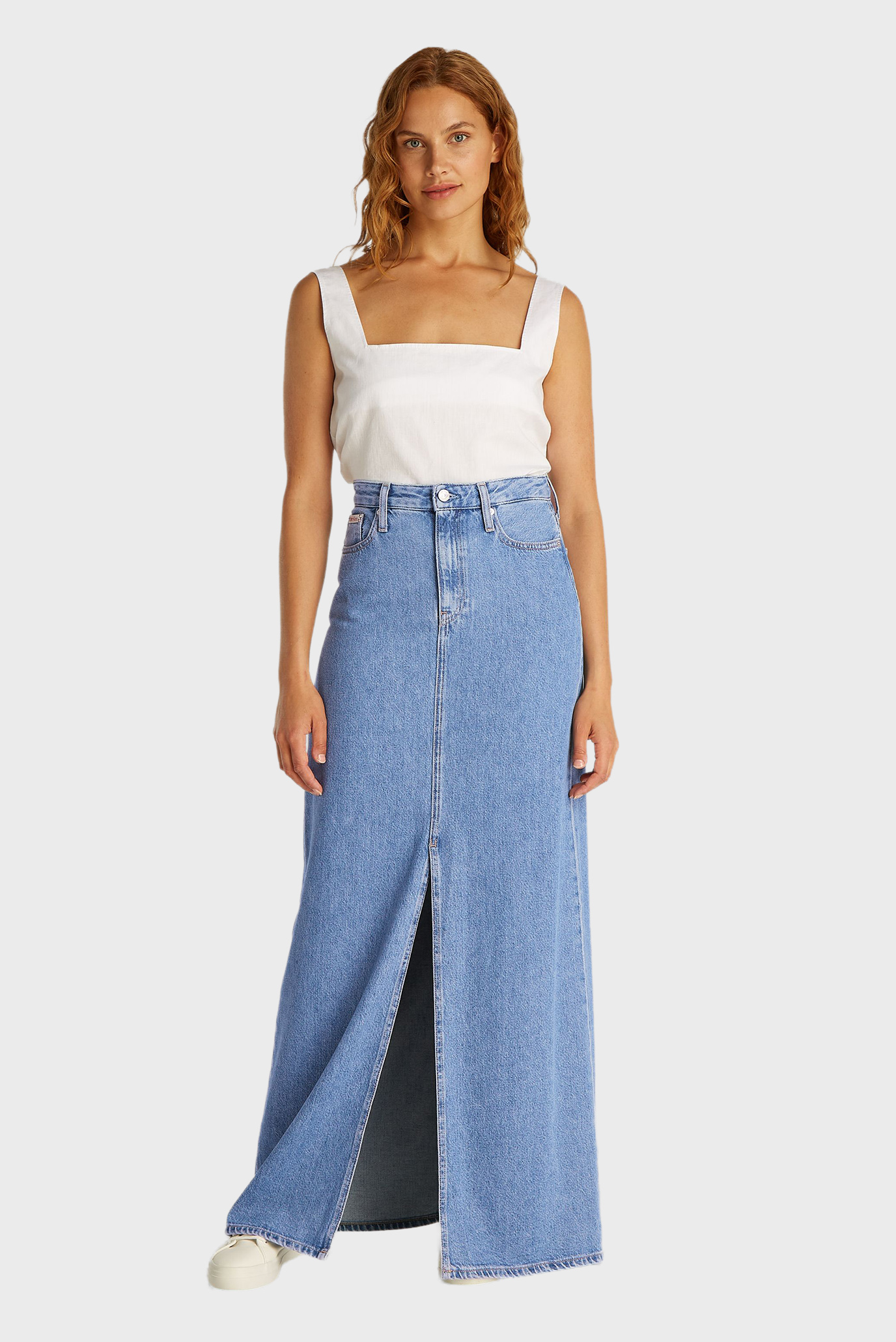 Юбка A-LINE MAXI DENIM SKIRTCalvin Klein Jeans Юбка A-LINE MAXI DENIM SKIRT 2