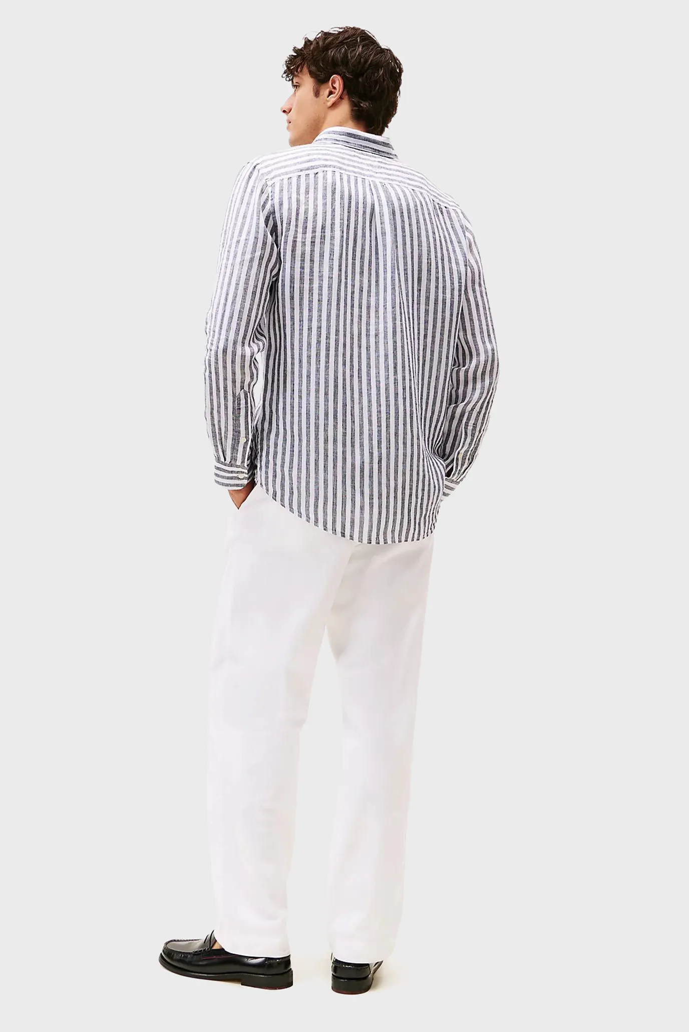 Ko'ylak LINEN ESSENTIAL STRIPE RF SHIRT 3