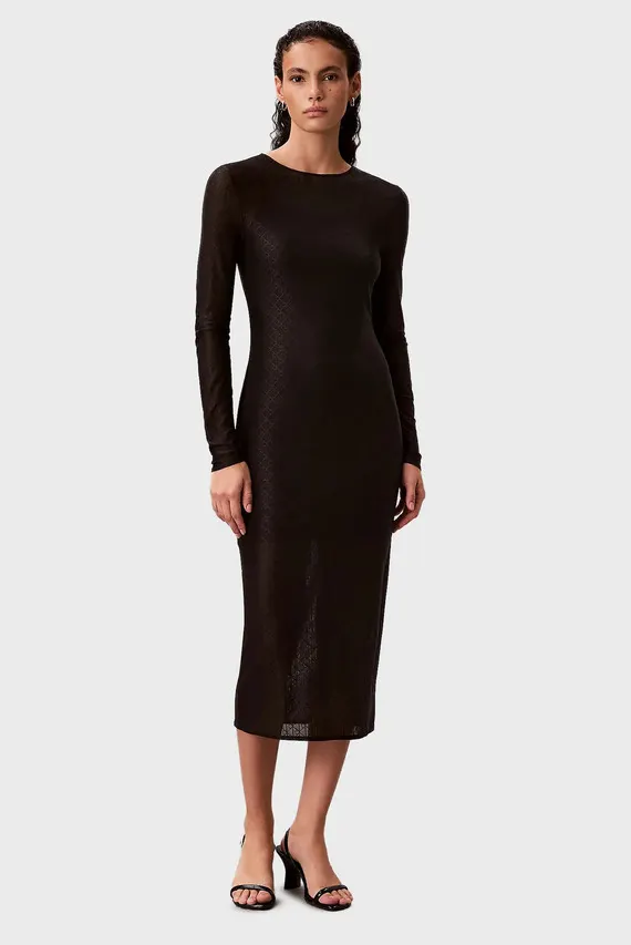 Koʻylak/LS AOP LACE MAXI DRESS Calvin Klein Jeans