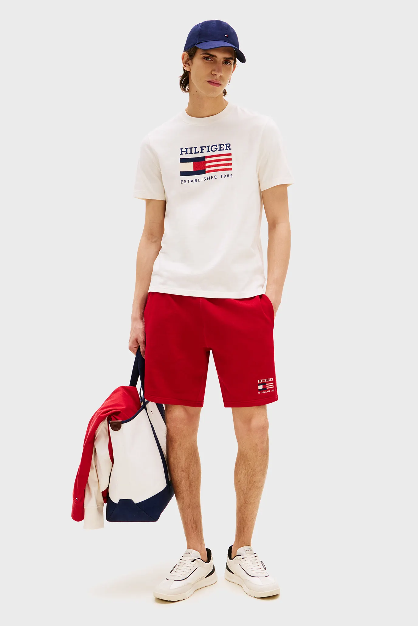 Futbolka/AMERICANA MONOTYPE FLAG BOX TEE 2