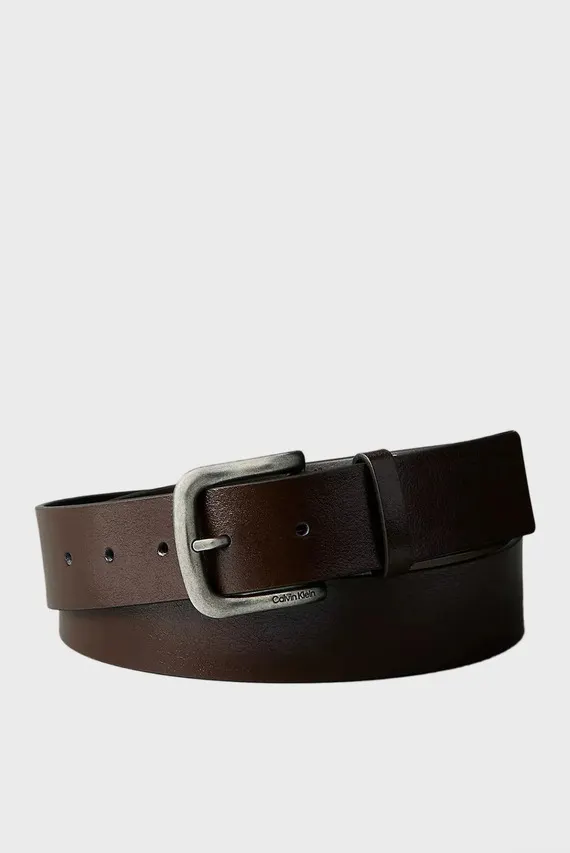 Ремень/ROUND BUCKLE TUMBLED 35MM Calvin Klein