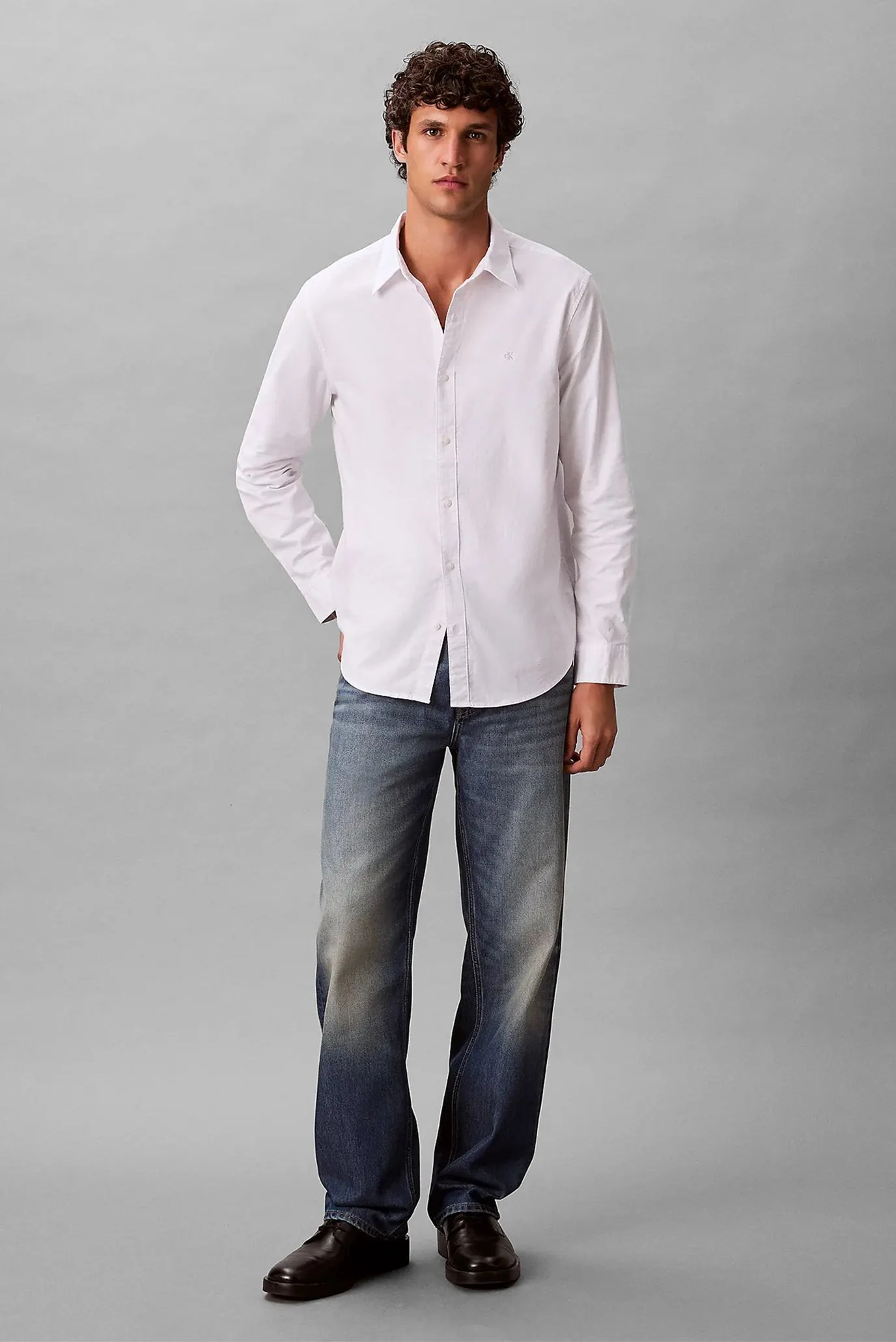 Рубашка LS SOLID OXFORD CLASSIC SHIRT 2