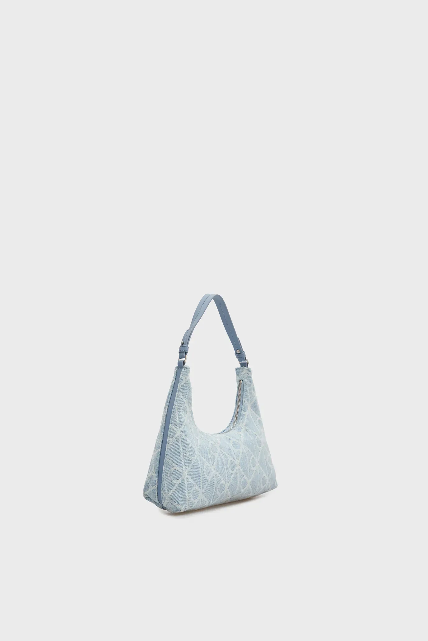 Sumka/EMBLEM AOP DENIM SHOULDER BAG 3