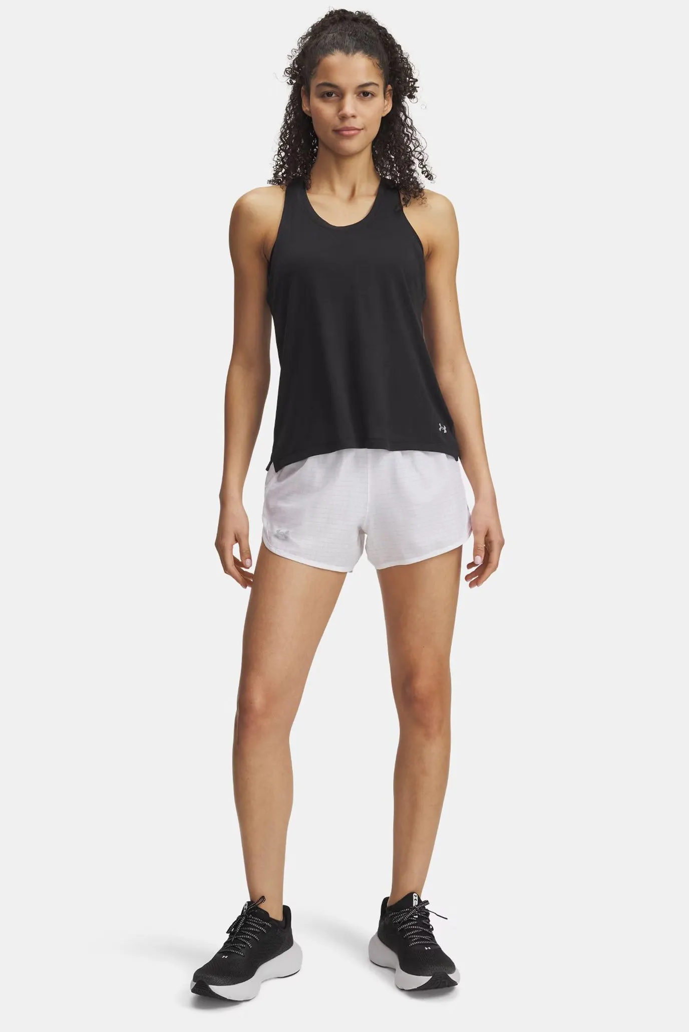 Шорты UA Fly By 3'' Novelty Shorts-WHT 3