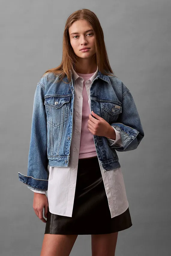 Куртка джинсовая 90s TRUCKER JACKET GOLD DUST Calvin Klein Jeans