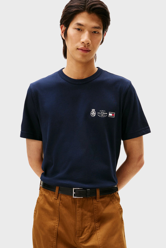 Futbolka SMALL CREST OUTLINE TEE Tommy Hilfiger Futbolka SMALL CREST OUTLINE TEE Tommy Hilfiger