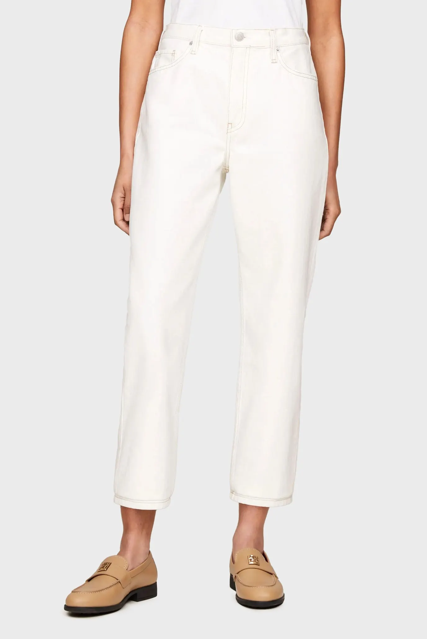 Джинсы CLASSIC STRAIGHT HW A ECRU CTD 1