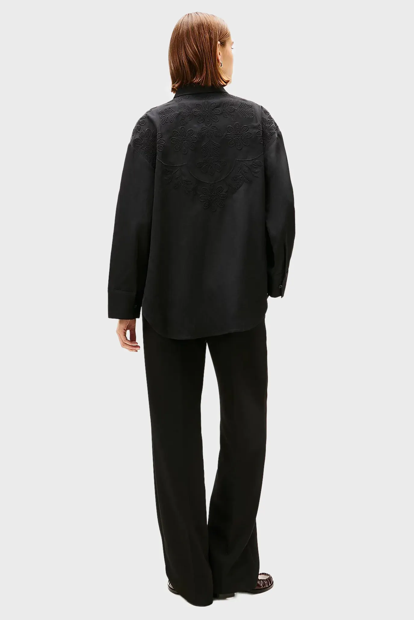 Ko'ylak EMBROIDERY MODERN FIT LS SHIRT 3