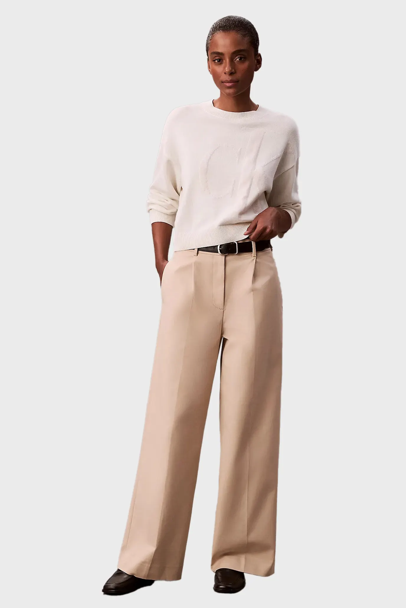 Sviter Long Sleeve Smooth Cotton CK Jac 2