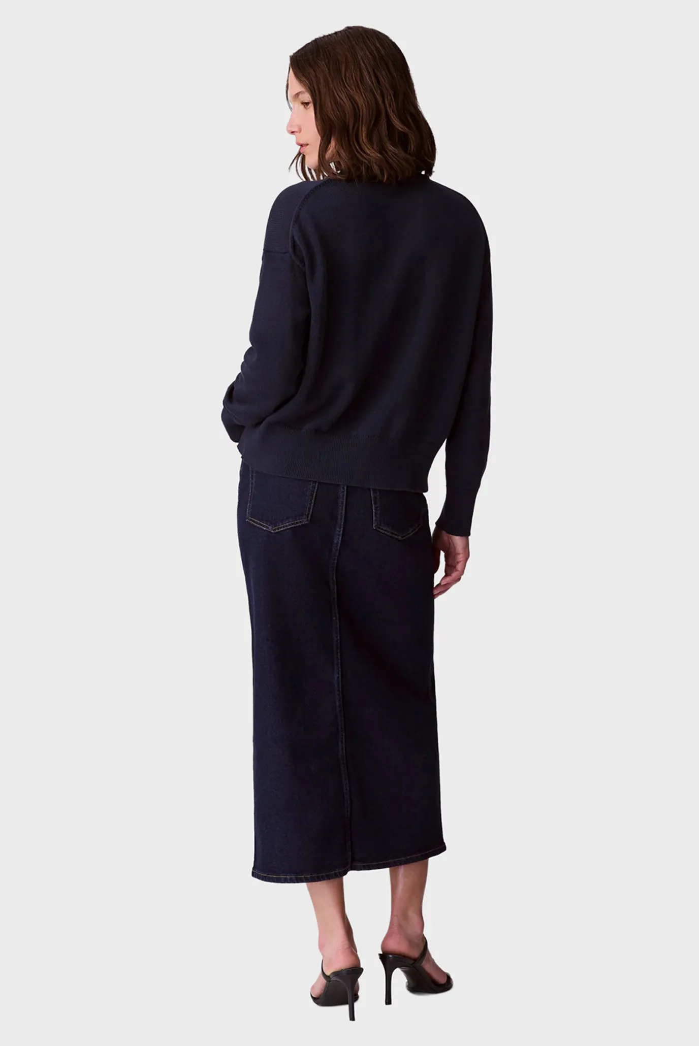 Sviter Cotton Graphic Pullover 4