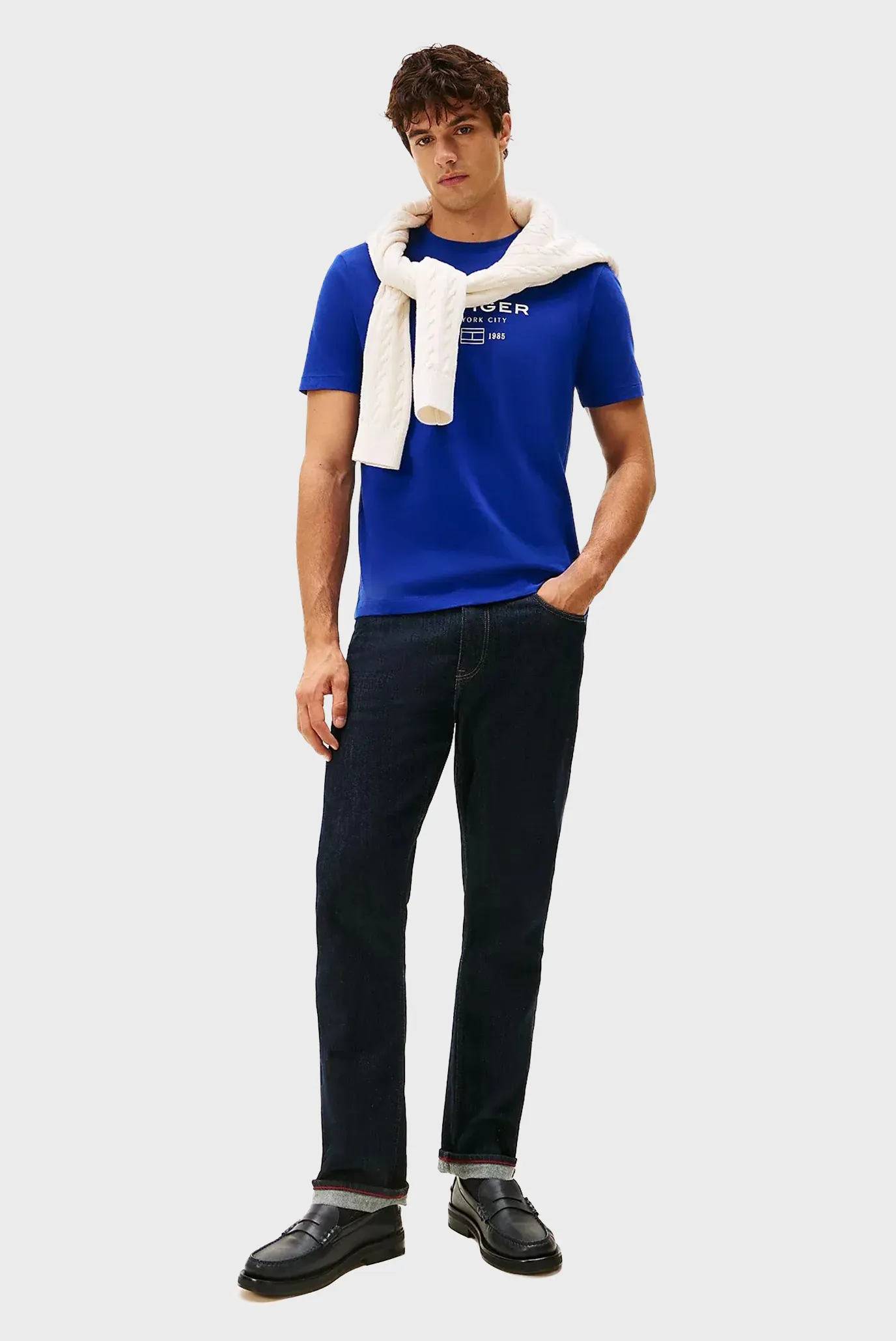 Futbolka/HILFIGER STACK GRAPHIC TEE 2