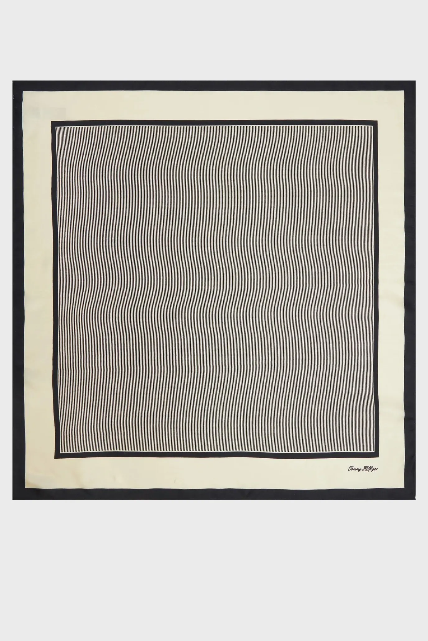 Шарф/TH ELEVATED FLAG SILK SQUARE 1