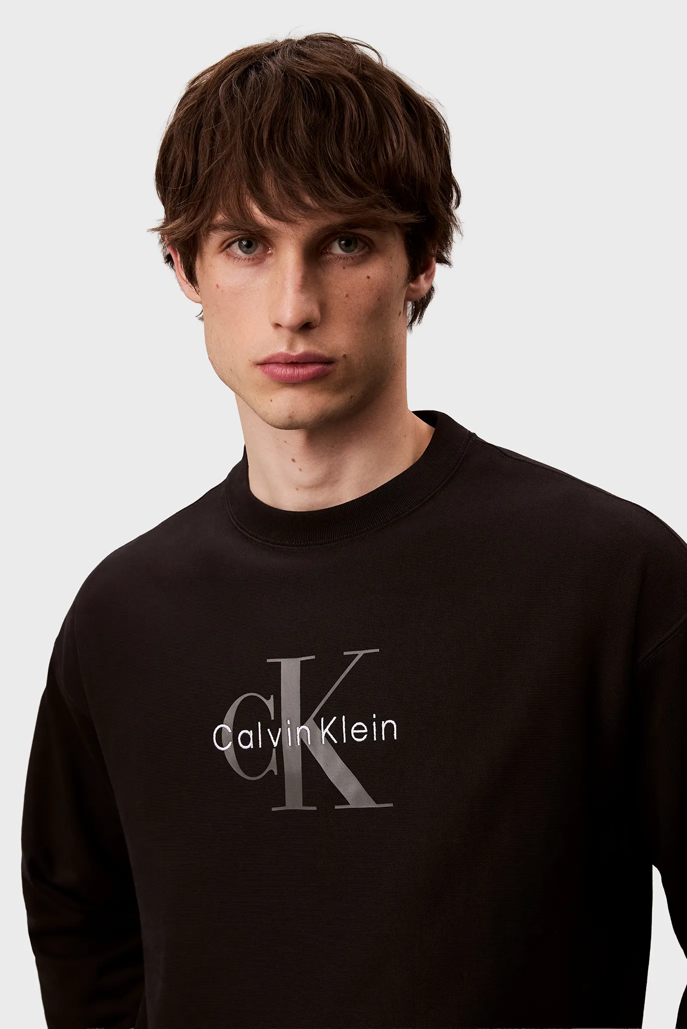 Свитшот/LS PREMIUM TERRY MONOLOGO CN SWT 5