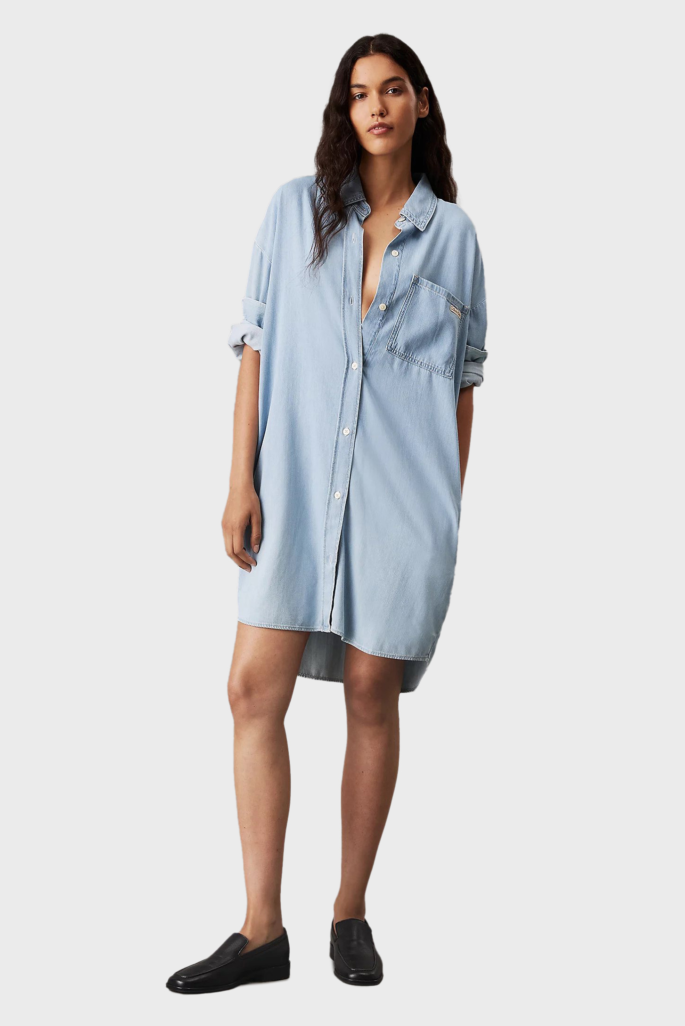 Платье LOOSE SHIRT LYOCELL DENIM DRESS 1