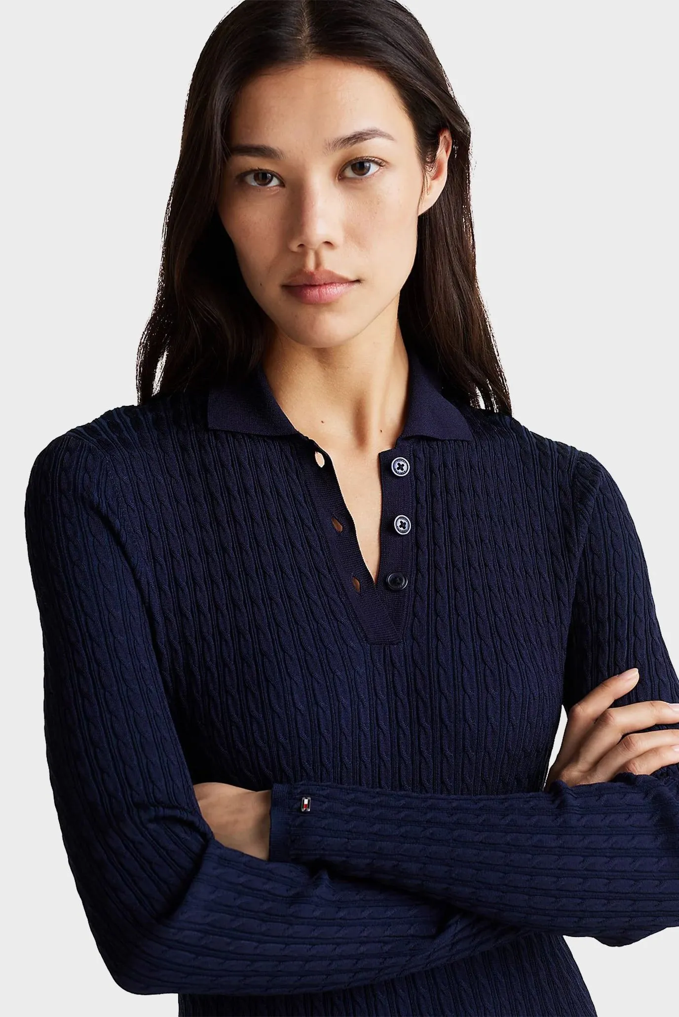 Платье RAYON CABLE F&F LS MIDI DRESS 4