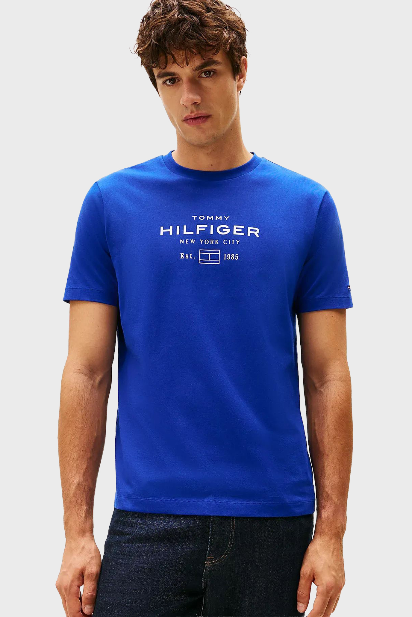 Футболка/HILFIGER STACK GRAPHIC TEE 1