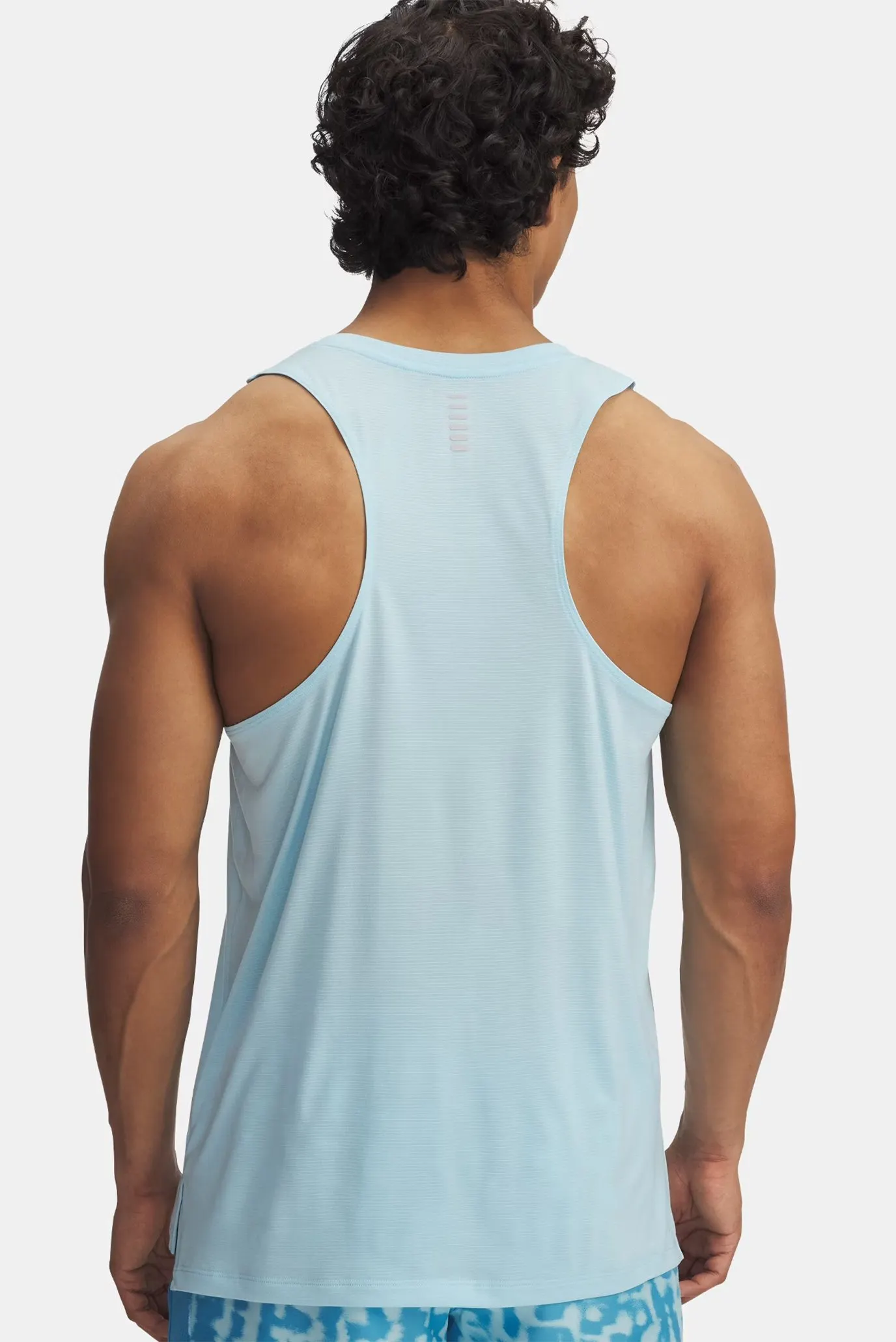 Майка UA LAUNCH SINGLET-BLU 2