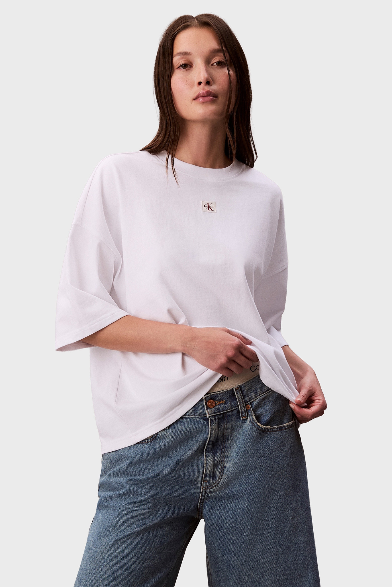Футболка SS WOVEN LABEL OVERSIZED TEE 1