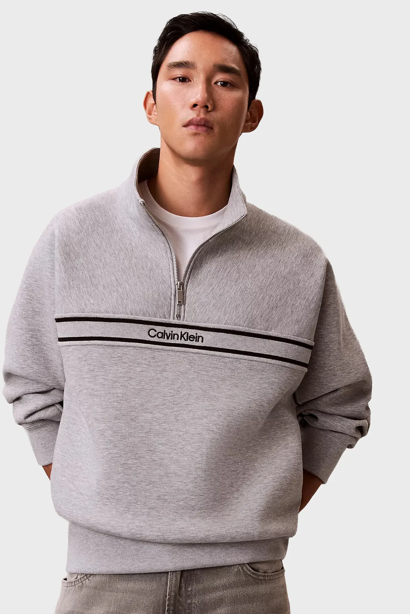 Реглан/LS COTTON SPACER STRIPE RIB QTR 6