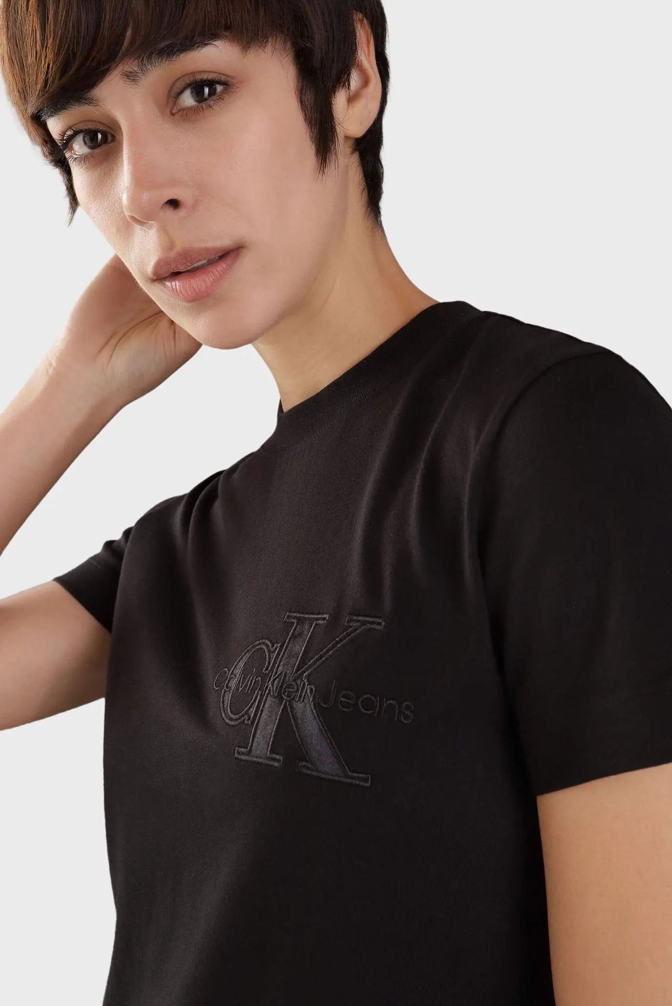 Футболка SATIN APPLIQUE REGULAR TEE 4