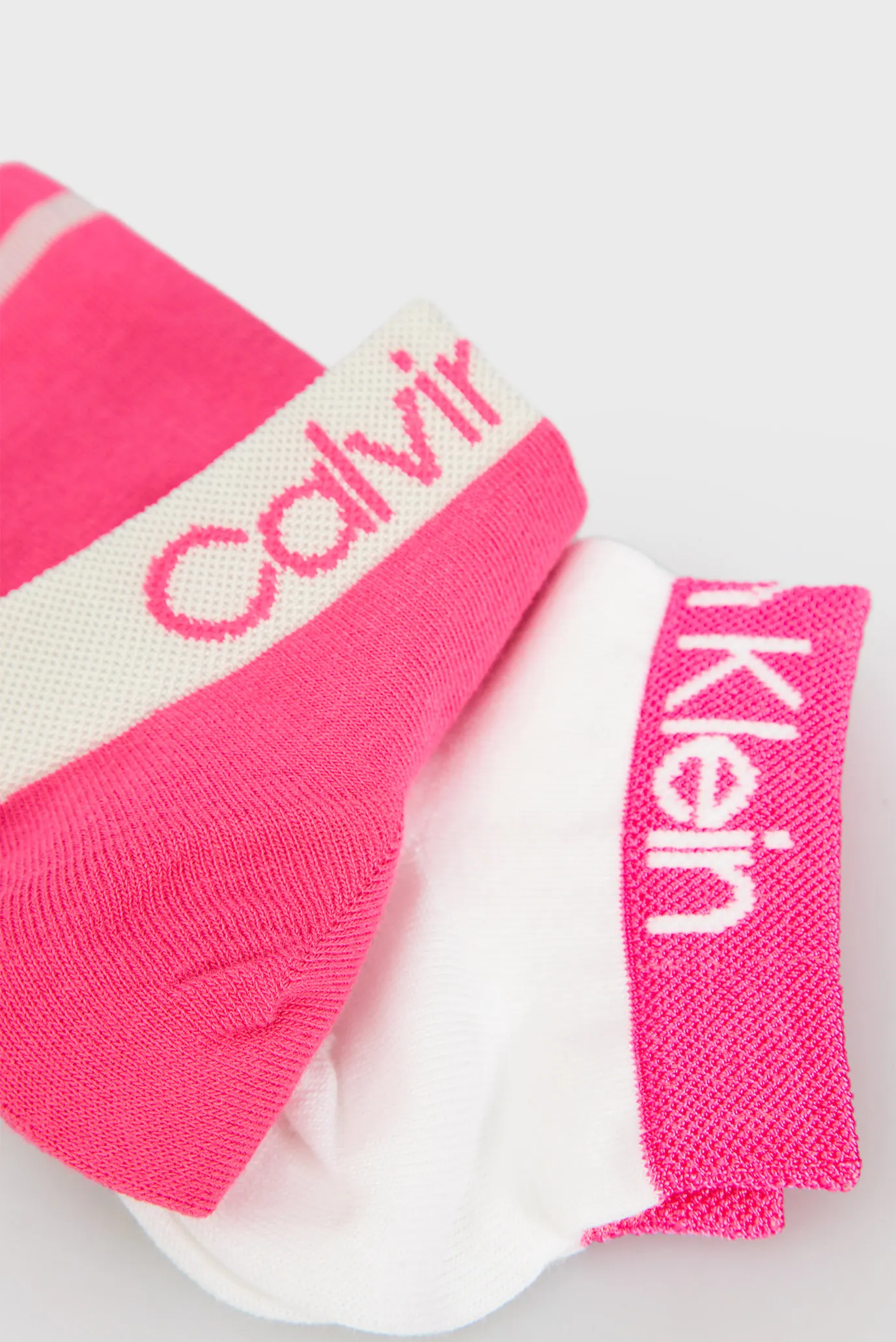 Носки CK WOMEN QUARTER 2P LOGO WELT 2