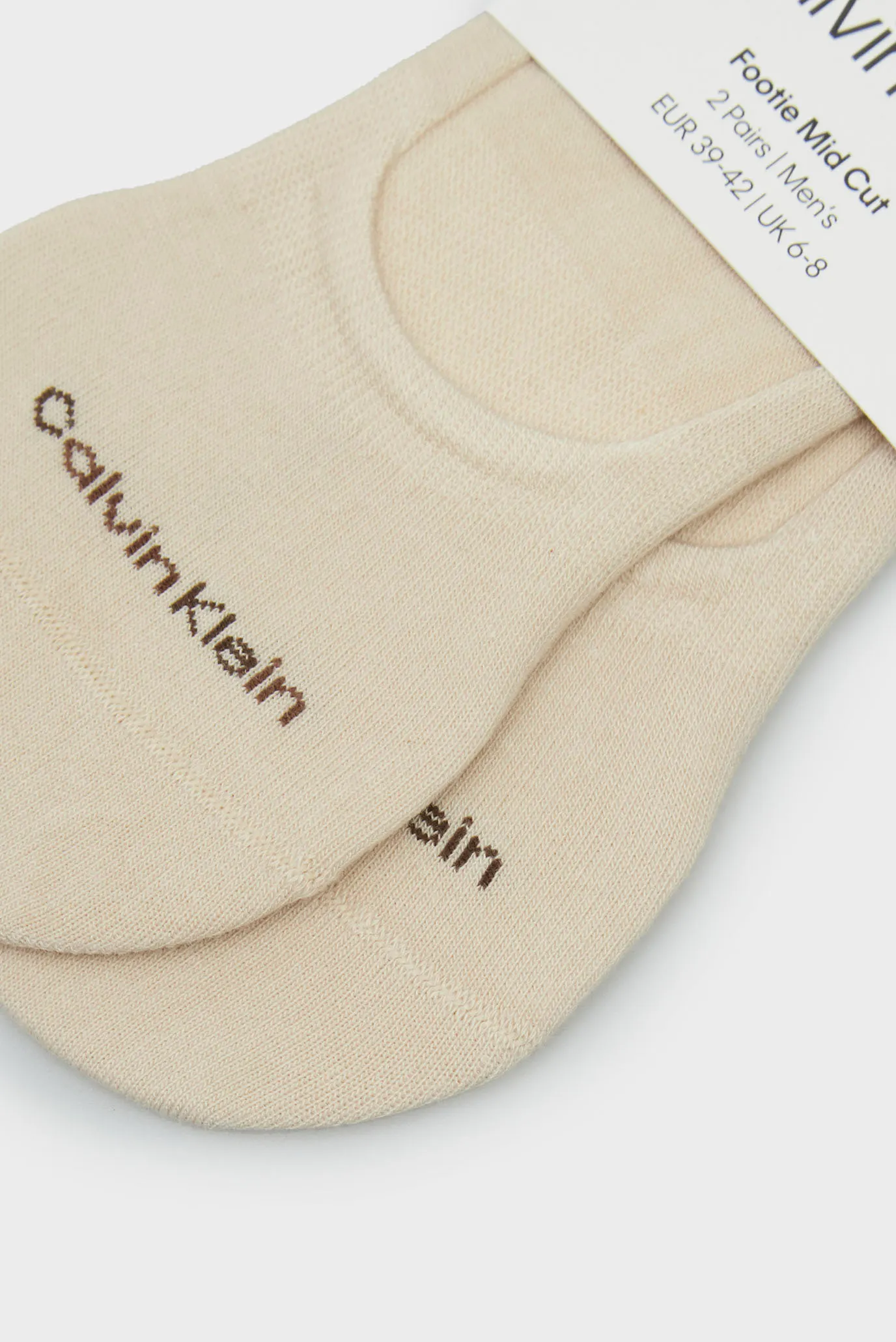 Kalta paypoq CK MEN FOOTIE MID CUT 2P 3