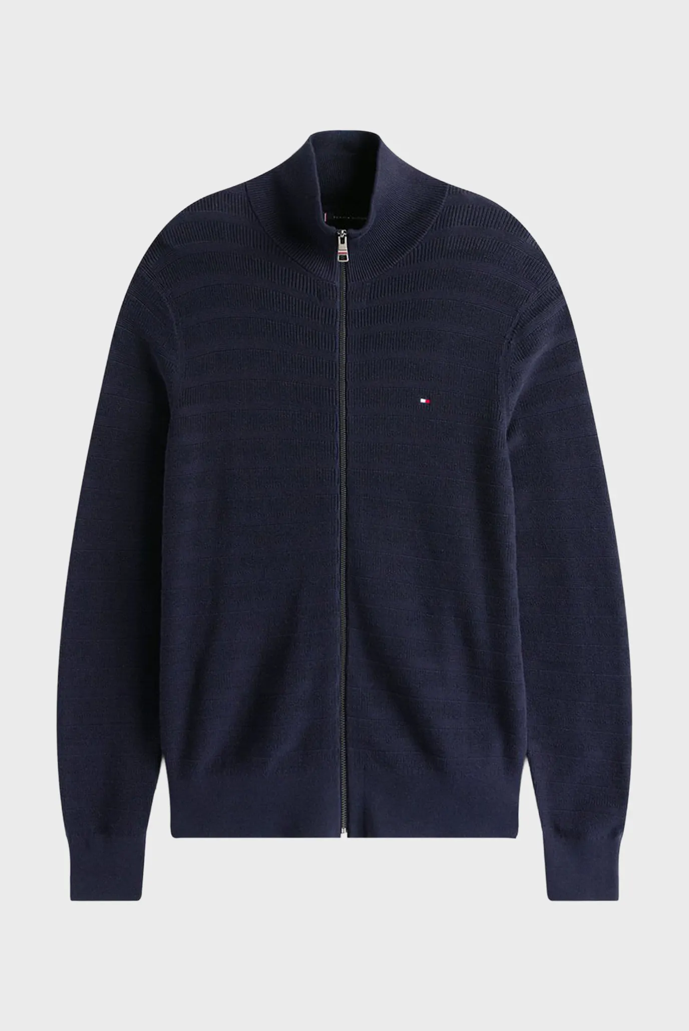 Кардиган/STRIPE STRUCTURE ZIP THRU 1