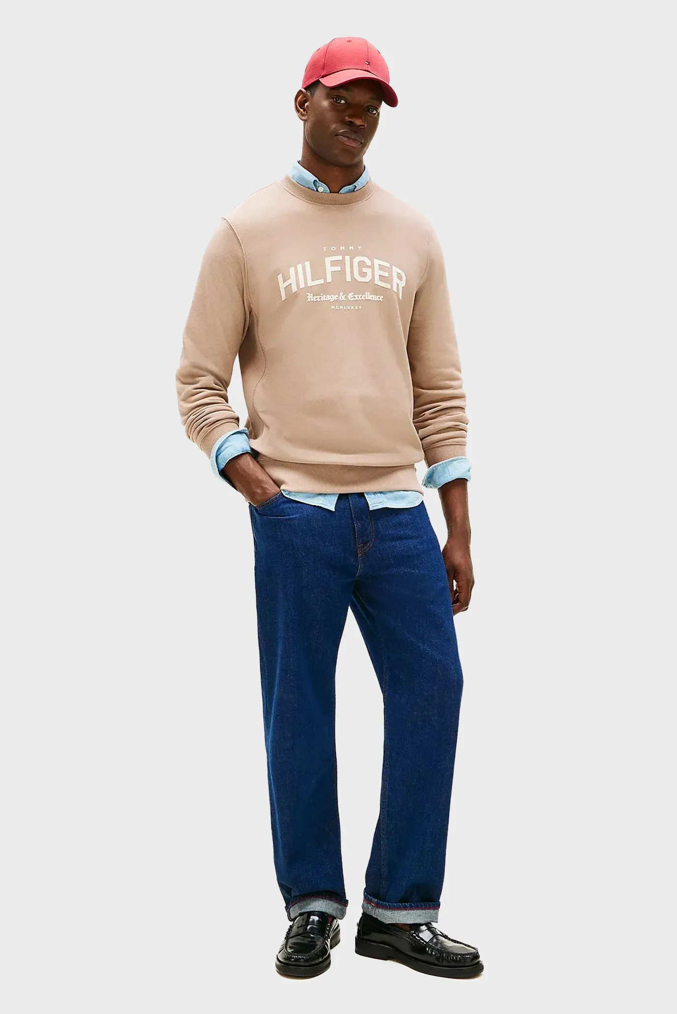 Svitshot HILFIGER ARCH CREW NECK 2