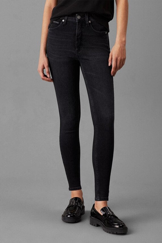 Джинсы HIGH RISE SUPER SKINNY ANKLE Calvin Klein Jeans Джинсы HIGH RISE SUPER SKINNY ANKLE Calvin Klein Jeans