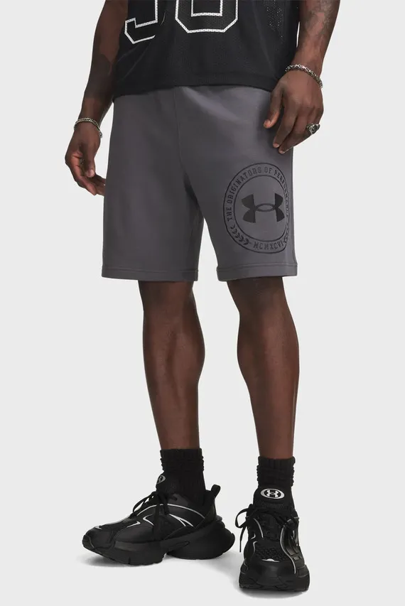 Shortik/UA Rival LW Graphic Shorts-GRY Under Armour