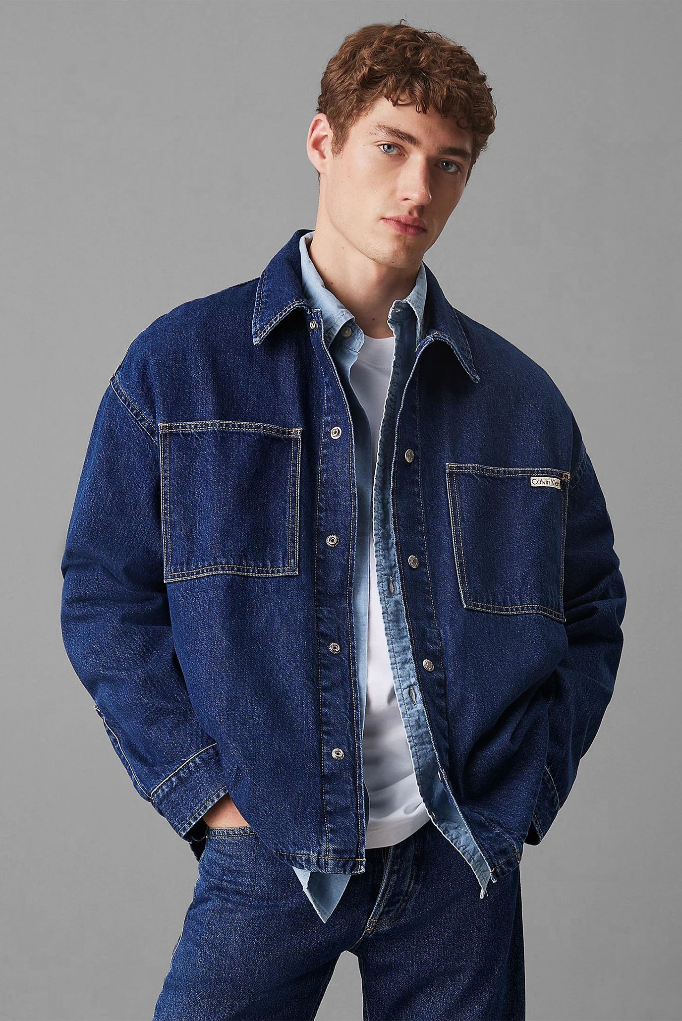 Jins kurtka RELAXED SHIRT JACKET 1