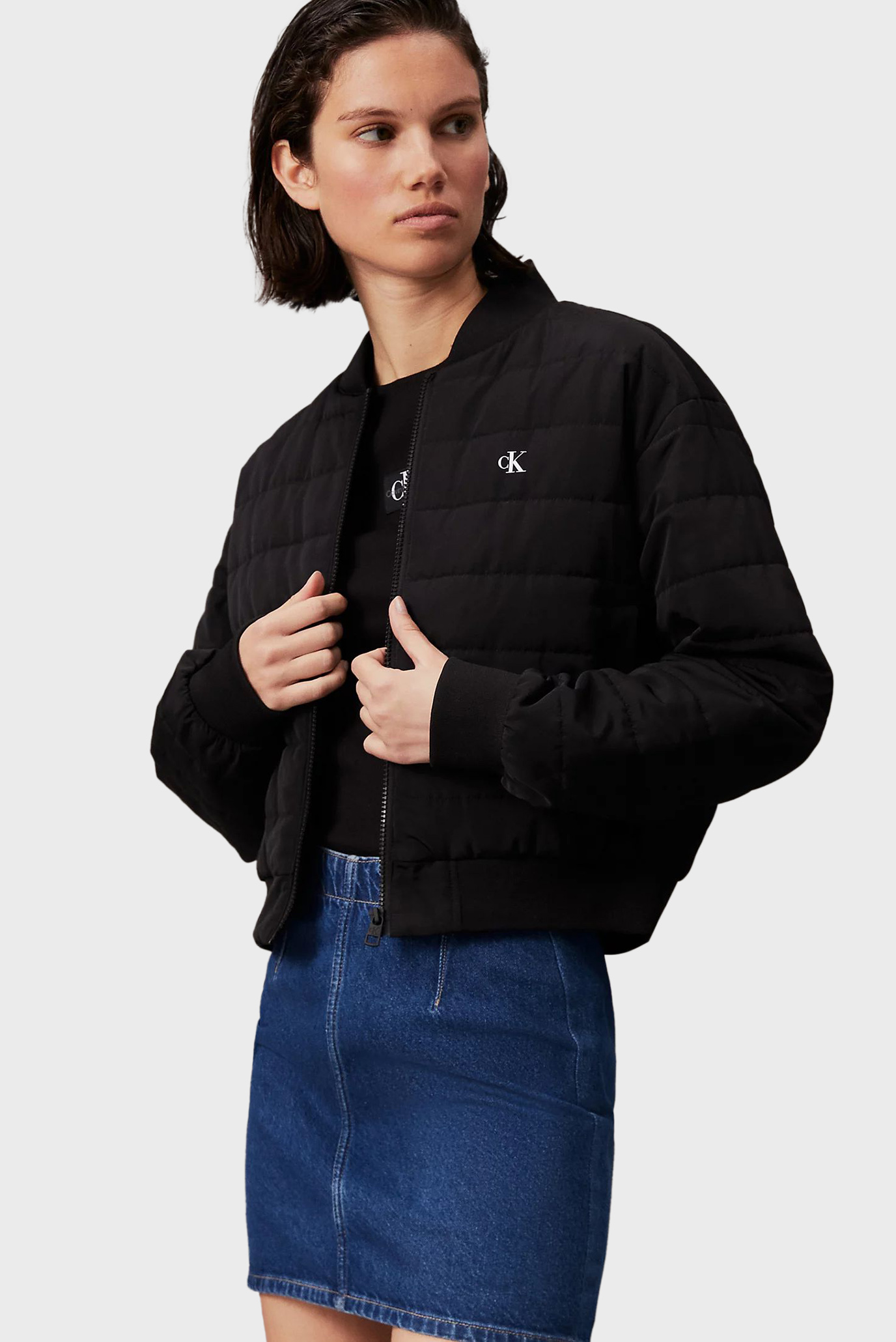 Yengil kurtka QUILTED BOMBERCalvin Klein Jeans Yengil kurtka QUILTED BOMBER 1