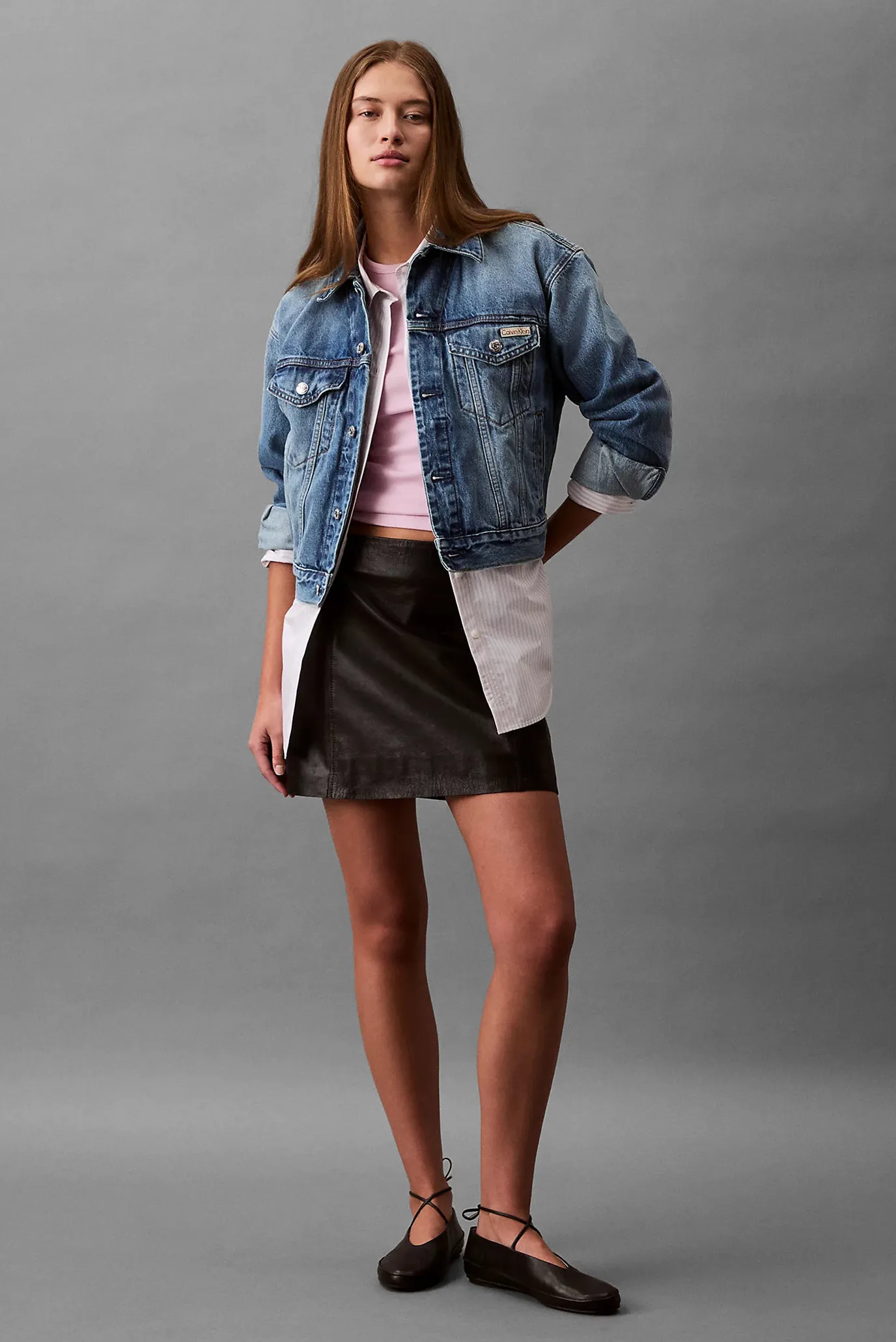 Jins kurtka 90s TRUCKER JACKET GOLD DUST 2