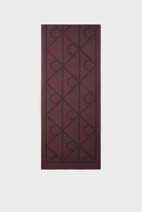 Sharf EMBLEM AOP JCQ FINE RIB SCARF Calvin Klein Sharf EMBLEM AOP JCQ FINE RIB SCARF Calvin Klein