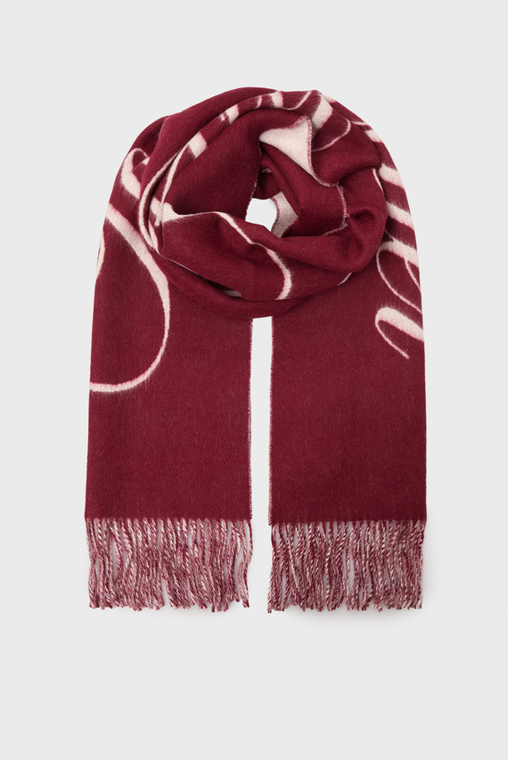 Sharf TOMMY SCRIPT LOGO SCARF Tommy Hilfiger Sharf TOMMY SCRIPT LOGO SCARF Tommy Hilfiger