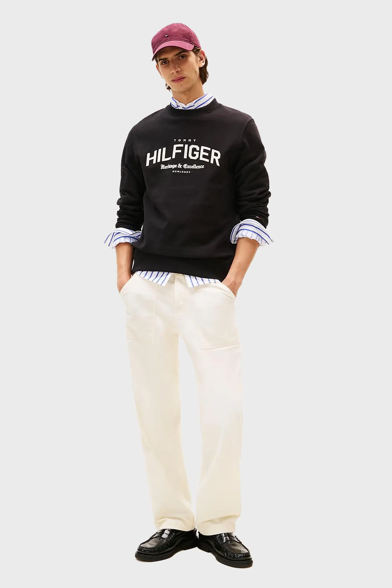 Svitshot HILFIGER ARCH CREW NECK 2
