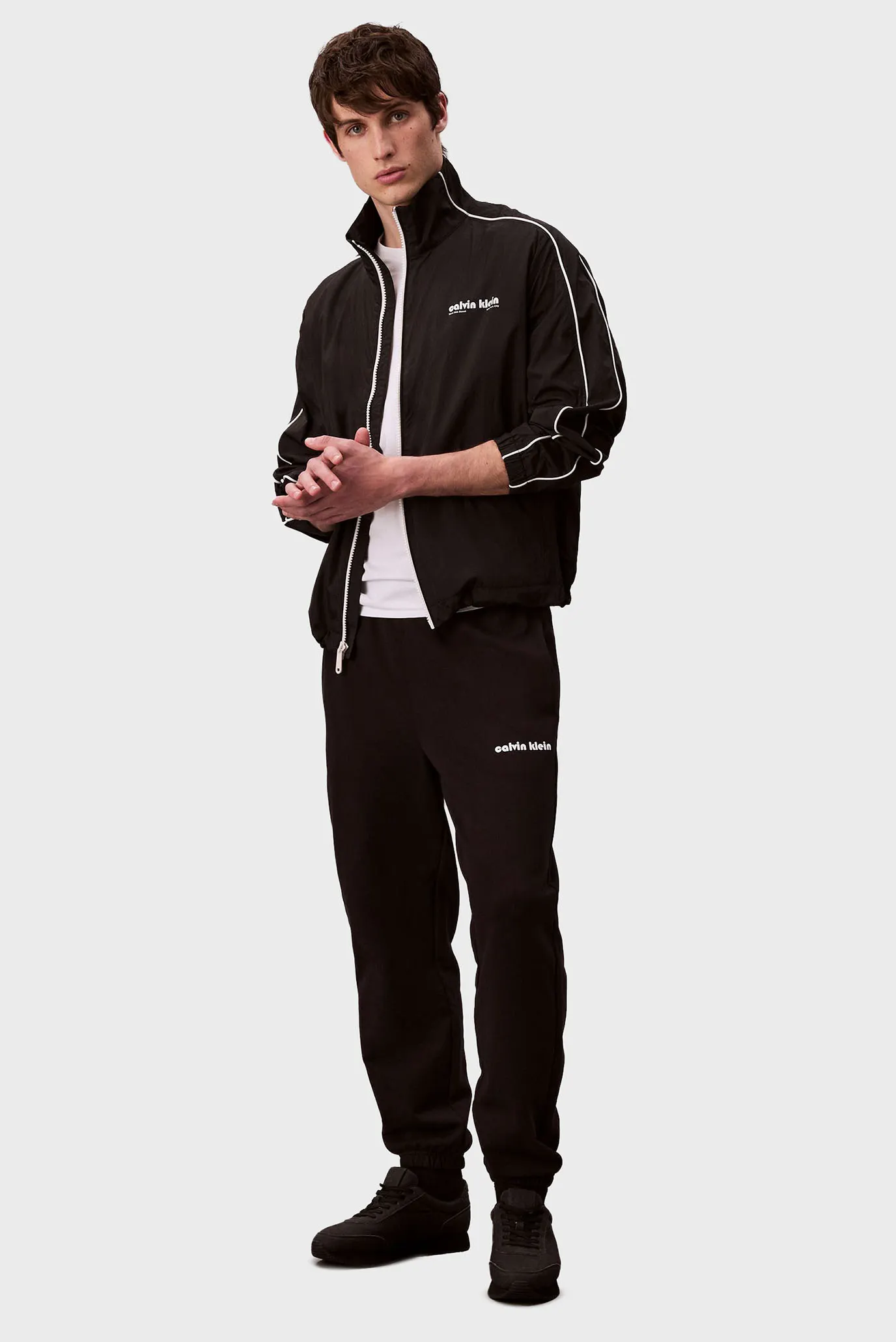 Vetrovka LS CRINKLE STAND COLLAR TRACK JA 2