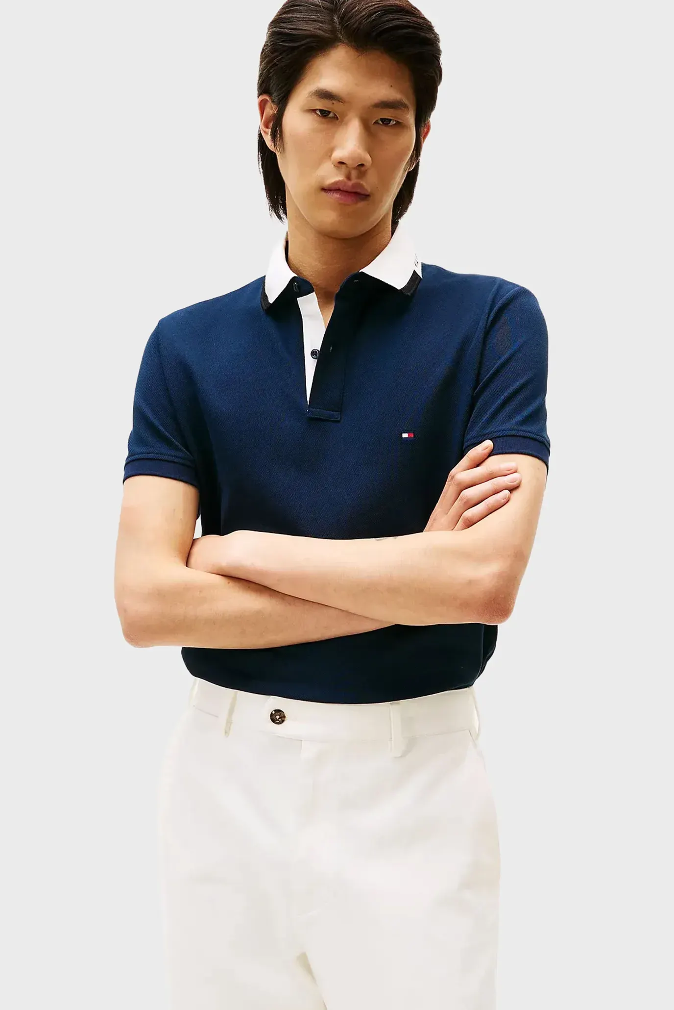 Поло/PIQUE GRAFIC COLLAR REG POLO 1