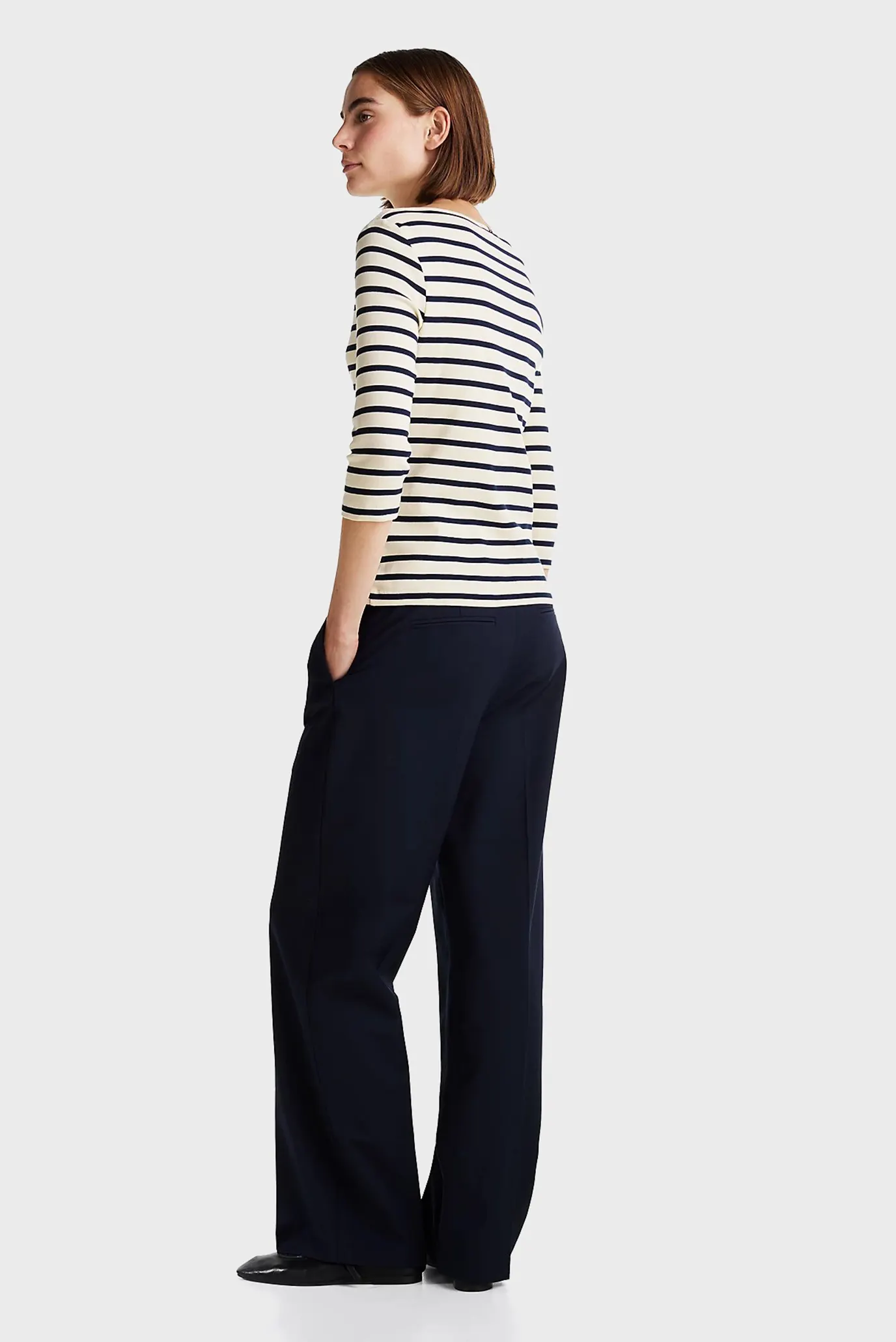 Uzun yengli futbolka NEW CODY SLIM BOAT-NK 3 4SLV 3