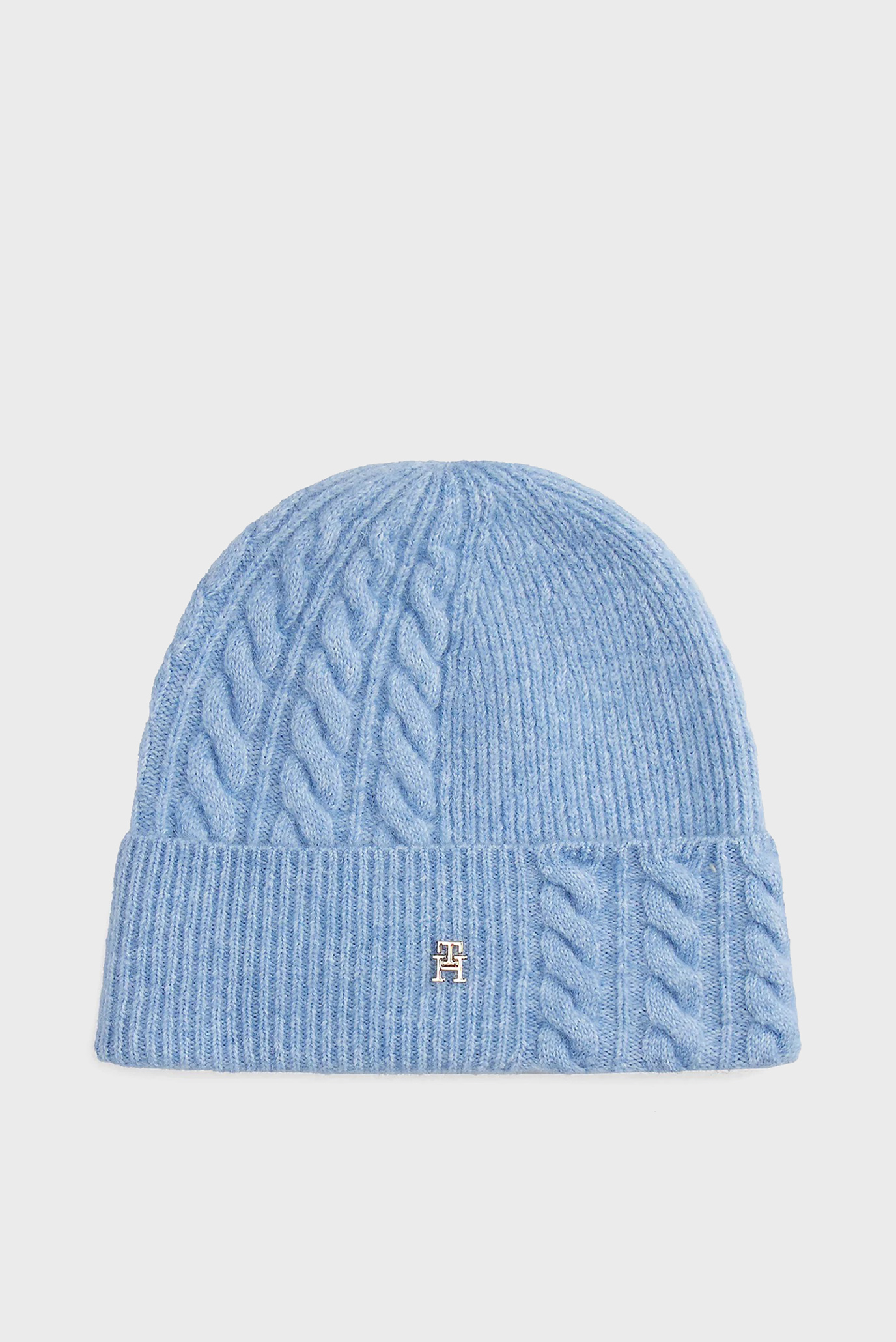 Шапка TH ELEVATED CHIC FLUFFY BEANIE 1